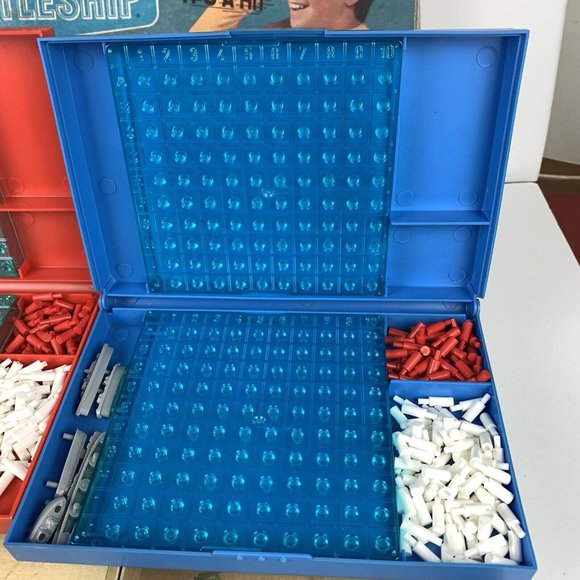 Vintage 1971 Battleship Milton Bradley Board Game In Original Box #4730 - Picture 4 of 14